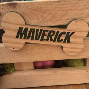 Custom bone name sign.